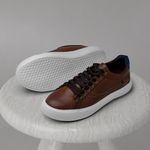 Sapatenis Casual Masculino Cell - Brown