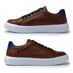 Sapatenis Casual Masculino Cell - Brown