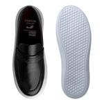 Slip On Cell Masculino em Couro - Preto