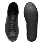 Sapatenis City Masculino em Couro - Preto