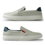 Slip On Iate Masculino Connect em Couro - Neve + Brinde Porta Cartão