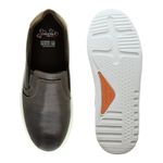 Slip On Iate Masculino Connect em Couro - Café + Brinde Porta Cartão