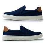 Slip On Iate Masculino Connect em Lona - Marinho E L