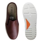 Mule Masculino Connect em Couro - Brown