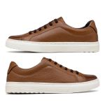 Sapatenis Masculino Laroche Connect em Couro - Conhaque E L
