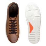 Sapatenis Masculino Laroche Connect em Couro - Conhaque E L