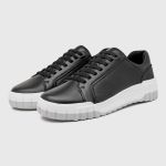 Sapatenis Casual Laroche Daytona em Couro - Preto
