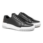 Sapatenis Casual Laroche Daytona em Couro - Preto