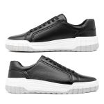 Sapatenis Casual Laroche Daytona em Couro - Preto
