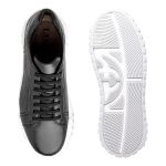 Sapatenis Casual Laroche Daytona em Couro - Preto