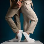 Sapatenis Casual Laroche Daytona em Couro - Branco