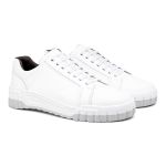 Sapatenis Casual Laroche Daytona em Couro - Branco