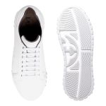 Sapatenis Casual Laroche Daytona em Couro - Branco
