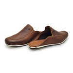 Mule Masculino Dumont em Couro - Tan