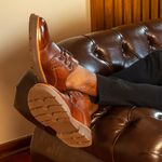 Sapato Derby Laroche Everest em Couro - Chocolate