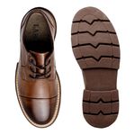 Sapato Derby Laroche Everest em Couro - Chocolate