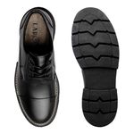 Sapato Derby Laroche Everest em Couro - Preto