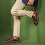 Sapato Loafer Laroche Everest em Couro - Café