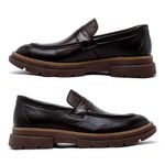 Sapato Loafer Laroche Everest em Couro - Café
