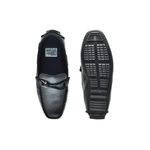 Mocassim Bali Infantil de Couro - Preto/Silver