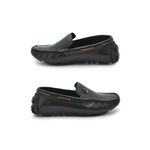 Mocassim Bali Infantil de Couro - Preto