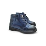 Bota Montana Infantil em Couro - Marinho