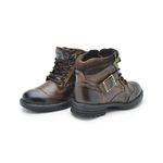 Bota Laroche Infantil Saara em Couro - Chocolate