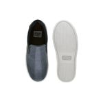 Slip On Yate Infantil Stratus em Couro - Marinho