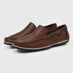 Mocassim Paraty Masculino de Couro - Chocolate