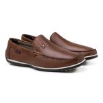 Mocassim Paraty Masculino de Couro - Chocolate