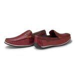 Mocassim Paraty Masculino de Couro - Vinho E L