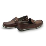 Mocassim Paraty Masculino de Couro - Brown