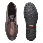 Bota Saara Masculina em Couro - Brown