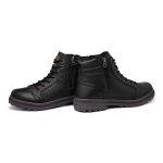 Bota em Couro Masculina Vacanza - Preto