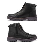 Bota em Couro Masculina Vacanza - Preto