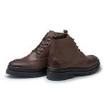 Bota Masculina Londres em Couro Legitimo - Whisky