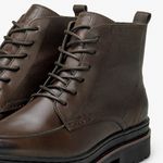 Bota Masculina Londres em Couro Legitimo - Café