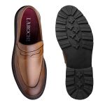 Mocassim Loafer Masculino Londres em Couro - Whisky
