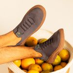 Tenis Casual Laroche Sport Miami em Knit - Chumbo