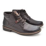 Bota Masculina Montana em Couro - Café