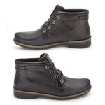 Bota Masculina Montana em Couro - Café