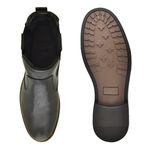 Bota Chelsea Montana em Couro - Preto