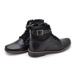 Bota Masculina Montana em Couro - Preto