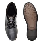 Bota Masculina Montana em Couro - Preto