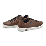 Sapatenis Casual em Couro Masculino North - Brown