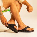 Chinelo Nuvem Masculino Laroche Cloud Dedo - Preto