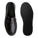 Mocassim Loafer Oasis em Couro - Café