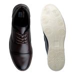 Sapato Masculino LRC Oxford - Café + Grátis Carteira e Cinto