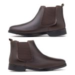 Bota Chelsea Laroche Texas em Couro - Café