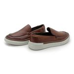 Slip On Iate Masculino Titanium em Couro - Brown